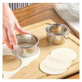 3pcs/Set; 2.36in/2.76in/3.15in; Stainless Steel Circle Mold