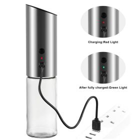Electric Pepper Grinder 3W Handheld Automatic Pepper Mill