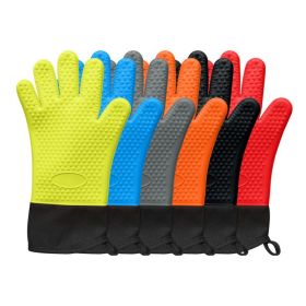 BBQ Gloves,Heat Resistant Silicone Grilling Gloves