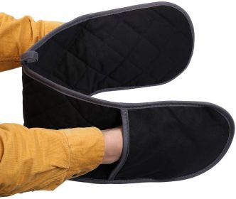 Quilted Double Oven Mitt 30x7inches