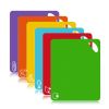 Set of 6 Colored Chopping Board Mats
