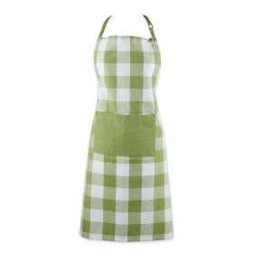 Household Using Tri Color Check Chef Apron