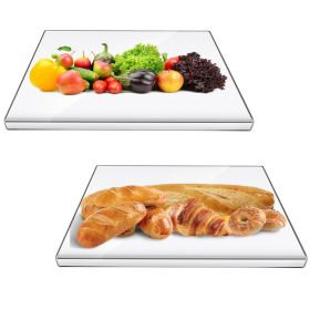 17.71x15.74IN Non-Slip Transparent Countertop Cutting Board Countertop Protector
