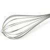Egg Beater Manual Hand Mixer Red Stainless Steel Wire Whisk