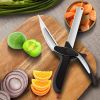 Knife with Cutting Board 2-in-1
