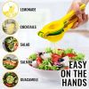 Metal 2-In-1 Lemon Lime Squeezer - Hand Juicer Lemon Squeezer