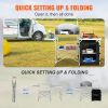 sVEVOR Camping Kitchen Table with Storage Carrying Bag