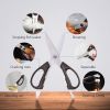 Kitchen Knife Sets; Cookit 15 Piece Knife Sets with Block