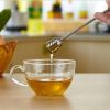 Straight Handle Honey Mixer Stainless Steel Honey and Syrup Dipper