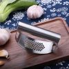100% Stainless Steel Garlic Press Rocker