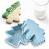 Christmas Tree Cookie Cutter 3 pcs Non-Stick Cupcake Molds