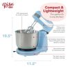 6 Speed Stand Mixer, 3 Qt - Sky Blue