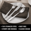 48-Piece Silverware Set with Steak Knives for 8