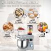 660W Tilt-Head Multifunctional Electric Mixer with 6 Speeds LCD Screen Timing