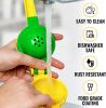 Metal 2-In-1 Lemon Lime Squeezer - Hand Juicer Lemon Squeezer