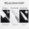 Kitchen Knife Set, Cookit 15 Pieces Knife Set