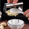100% Stainless Steel Garlic Press Rocker