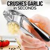 High quality garlic press