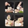 Roller Garlic Crusher Vegetables Cutter Manual Chopper