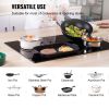 VEVOR Built in Electric Stove Top, 23.2 x 20.5 inch 4 Burners