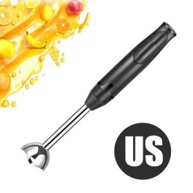 Hand Stick Handheld Immersion Blender (Color: Black US Plug, Ships From: China)