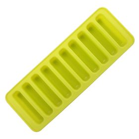Finger Biscuit Ice Cube Mold (Color: Green)