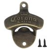 Zinc Alloy Bottle Opener Wall Mounted Vintage Retro