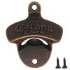 Zinc Alloy Bottle Opener Wall Mounted Vintage Retro