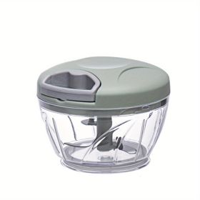 1pc Manual Garlic Masher (Material: Green)
