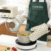 Anti-Scalding Microwave Cotton Non-Slip Oven Mitts