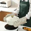 Anti-Scalding Microwave Cotton Non-Slip Oven Mitts