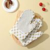 Anti-Scalding Microwave Cotton Non-Slip Oven Mitts