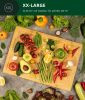 Organic Bamboo Architecture Household Kitchen Cutting Board