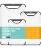 Household Kitchen Set of 3 Cutting Boards