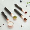 Kitchen Accessories 4Pcs/Set Measuring Cups Spoons Stainless Steel Plated Copper