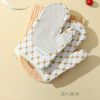 Anti-Scalding Microwave Cotton Non-Slip Oven Mitts