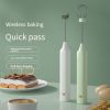 Egg Beater Electric Handheld Rotary Egg Whisk Coffee Frothing Wand
