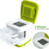 1pc Garlic Press Stainless Steel Double-sided Gadget Crusher And Slicer