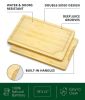 Organic Bamboo Architecture Household Kitchen Cutting Board