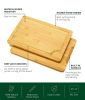 Organic Bamboo Architecture Household Kitchen Cutting Board