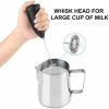 Electric Milk Frother Drink Foamer Whisk Mixer